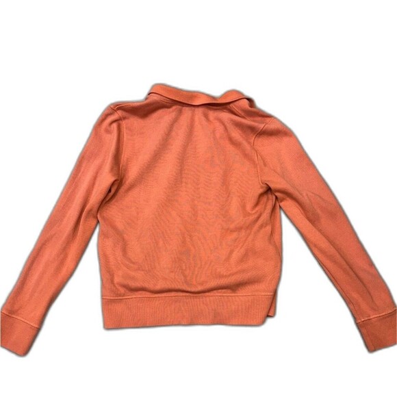 Faconnable Coral Mens Zip Up Sweater Size Small 100% cotton - Picture 2 of 5
